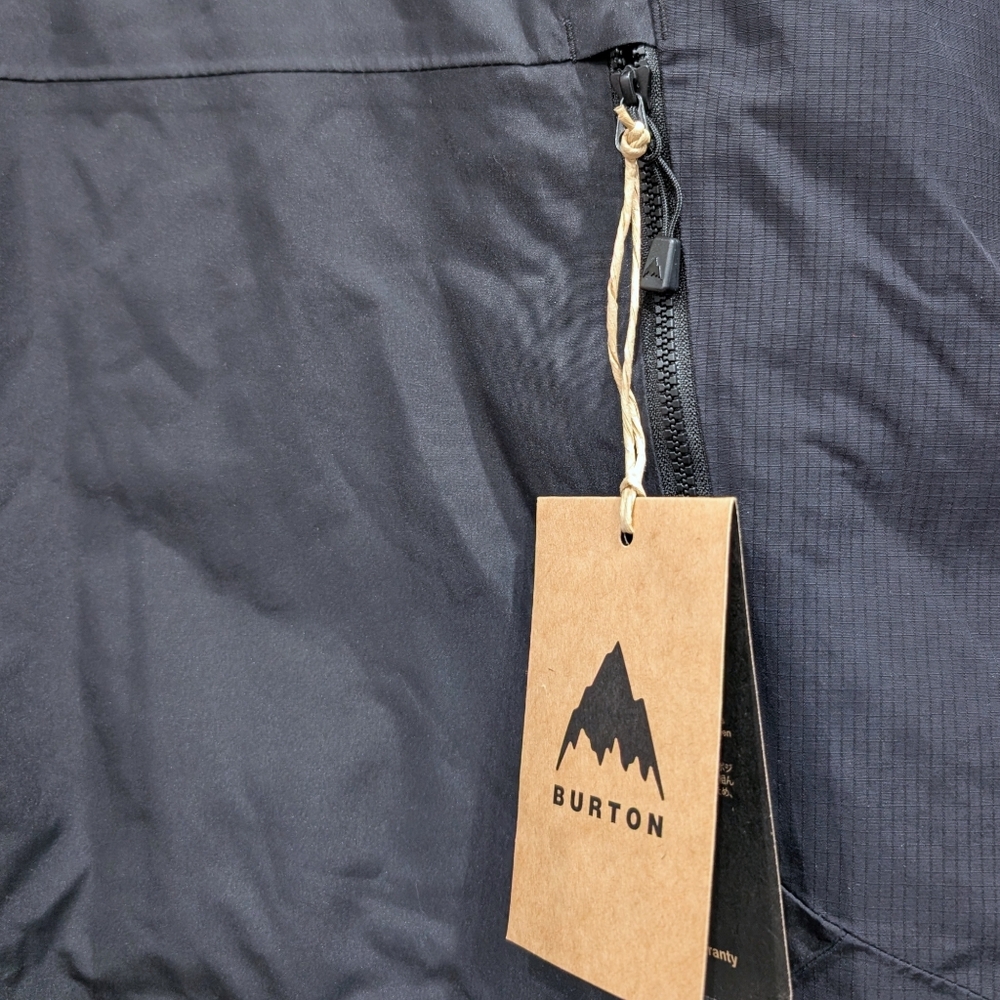 S0LD Burton Men's Frostner Anorak Jacket True Black - Picture 10 of 11